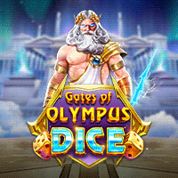Gates of Olympus Diceメイン画面 - 6x5リール、ダイスとマルチプライヤーが特徴のギリシャ神話スロット