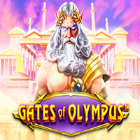 Gates of Olympusメイン画面 - 6x5リール、ゼウスの力と最大500倍マルチプライヤーが特徴の伝説的スロット