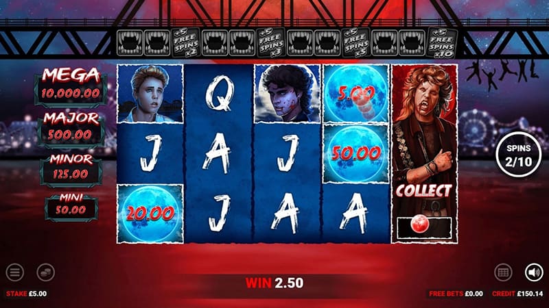 blueprint gaming the lost boys slot