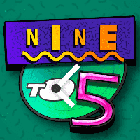 Nine To Fiveスロットゲーム：オフィスのキュービクルを背景に、エクセルシート、コーヒー、社員たちのシンボルが並ぶ皮肉めいた画面