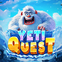 Yeti Questメイン画面 - 5x3リール、雪山探検とマルチプライヤーが特徴の冒険スロット