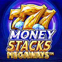 "Money Stacks Megawaysメイン画面 - 6x7リール、117,649ウェイズとフルーツシンボルが特徴のメガウェイズスロット"