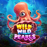 Wild Wild Pearlsメイン画面 - 6x4リール、真珠とワイルドコレクトが特徴の海洋冒険スロット