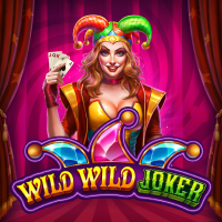 Wild Wild Jokerメイン画面 - 5x5リール、ミステリーシンボルとジョーカーが特徴のトリックスタースロット