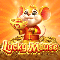 Lucky Mouseメイン画面 - 3-4-3リール構成、ラッキーマウスとワイルドマルチプライヤーが特徴のアジアンスロット